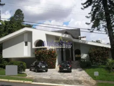 Casa de Condomínio com 4 Quartos para venda ou aluguel, 650m² no Alphaville Residencial Um, Barueri