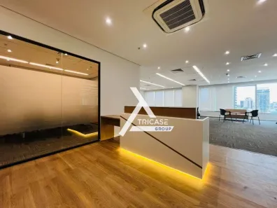 Sala Comercial para alugar, 609m² no Vila São Francisco (Zona Sul), São Paulo