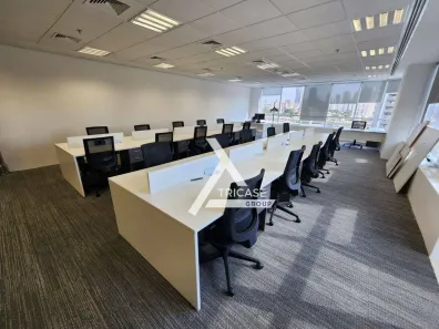 Sala Comercial para alugar, 130m² no Cidade Monções, São Paulo
