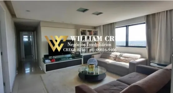 Apartamento com 4 Quartos à venda, 215m² no Monteiro, Recife