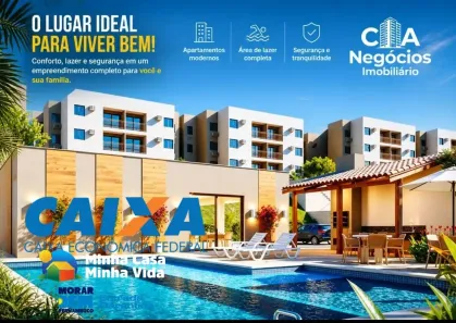 Apartamento com 2 Quartos à venda no Garapu, Cabo de Santo Agostinho