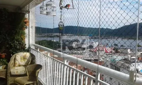 Apartamento com 4 Quartos à venda, 240m² no Ponta da Praia, Santos