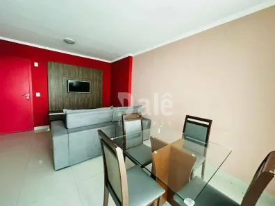 Apartamento com 1 Quarto para alugar, 56m² no Jardim das Colinas, São José dos Campos