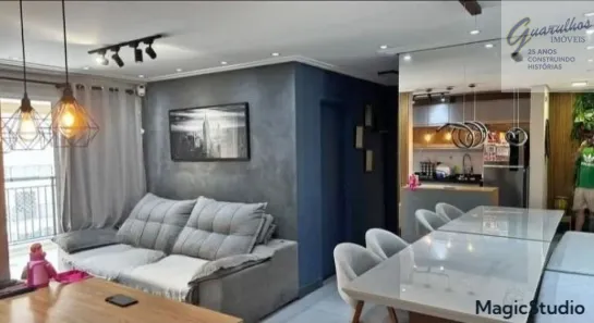 Apartamento com 2 Quartos à venda, 68m² no Jardim Flor da Montanha, Guarulhos