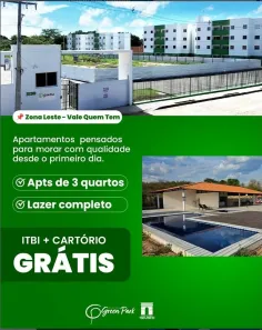 Apartamento com 3 Quartos à venda, 58m² no Verde Lar, Teresina