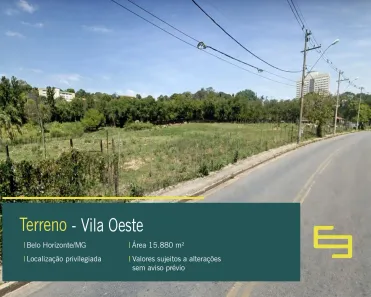 à venda, 15880m² no Vila Oeste, Belo Horizonte