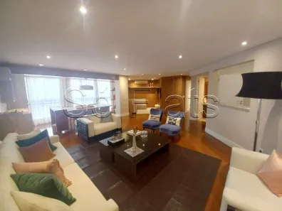 Apartamento com 3 Quartos para alugar, 120m² no Indianópolis, São Paulo
