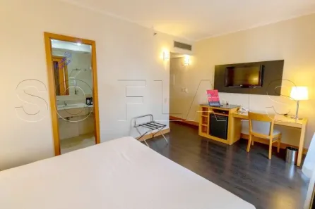 Flat com 1 Quarto para alugar, 29m² no Itaim Bibi, São Paulo
