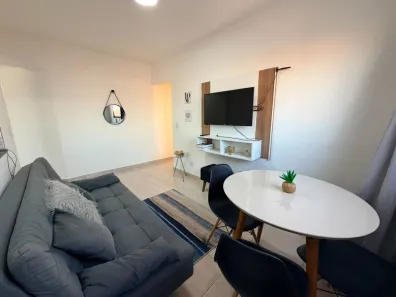 Apartamento com 1 Quarto para alugar, 40m² no Tupi, Praia Grande