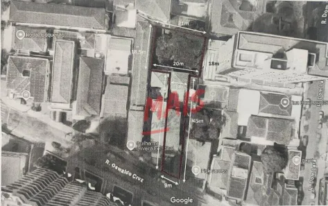 Lote/Terreno à venda, 729m² no Boqueirão, Santos