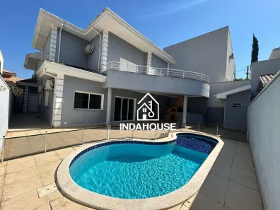 Casa de Condomínio com 5 Quartos para venda ou aluguel, 460m² no Jardim Residencial Santa Clara, Indaiatuba