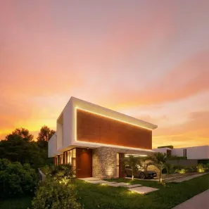 Sobrado com 4 Quartos à venda, 300m² no Alphaville (Abrantes), Camaçari