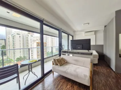 Apartamento com 1 Quarto para alugar, 42m² no Itaim Bibi, São Paulo