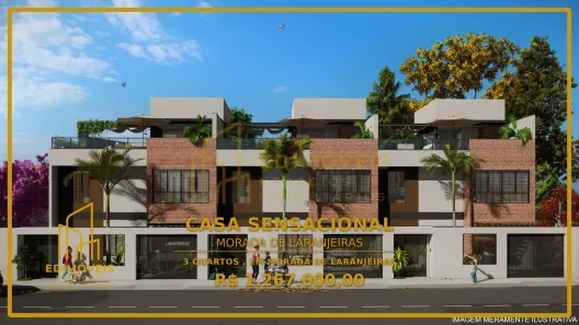 Casa com 3 Quartos à venda, 230m² no Morada de Laranjeiras, Serra