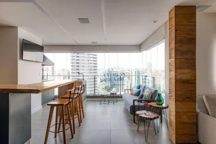 Apartamento com 1 Quarto para alugar, 82m² no Vila Olímpia, São Paulo
