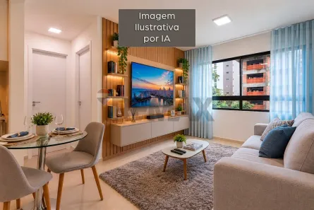 Apartamento com 1 Quarto para alugar, 31m² no Parnamirim, Recife