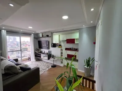 Apartamento com 2 Quartos à venda, 56m² no Jardim Henriqueta, Taboão da Serra