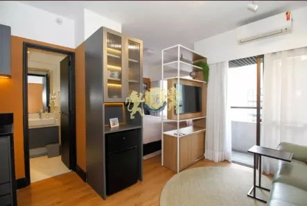 Flat com 1 Quarto à venda, 32m² no Cerqueira César, São Paulo