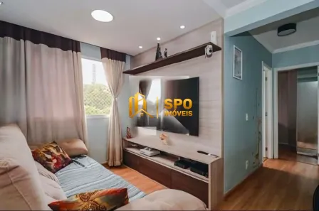 Apartamento com 2 Quartos à venda, 43m² no Jardim Novo Taboão, São Paulo