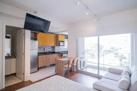 Apartamento com 1 Quarto à venda, 36m² no Cidade Monções, São Paulo