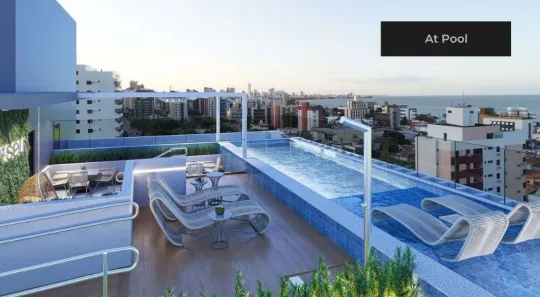 Apartamento com 1 Quarto à venda, 24m² no Manaíra, João Pessoa