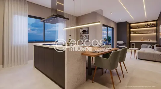 Apartamento com 3 Quartos à venda, 101m² no Jardim do Lago, Uberaba
