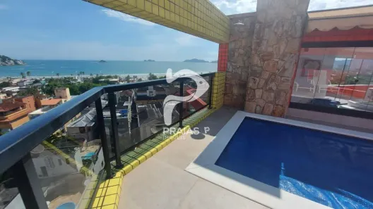 Cobertura com 3 Quartos à venda, 205m² no Loteamento João Batista Julião, Guarujá