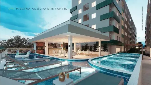 Apartamento com 2 Quartos à venda, 51m² no São Benedito, Parnaíba
