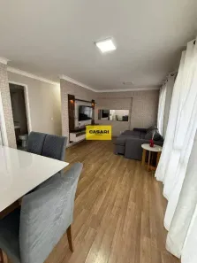 Apartamento com 3 Quartos para alugar, 128m² no Centro, Santo André