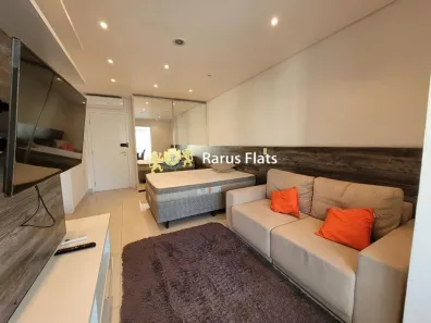Flat com 1 Quarto à venda, 38m² no Indianópolis, São Paulo