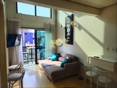 Flat com 1 Quarto para alugar, 42m² no Moema, São Paulo