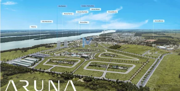 Lote/Terreno à venda, 502m² no Aruna, Porto Rico