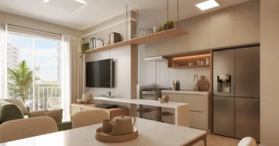 Apartamento com 3 Quartos à venda, 66m² no Flores, Manaus