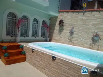 Sobrado com 3 Quartos à venda, 125m² no Boqueirão, Praia Grande