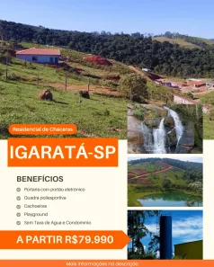 Lote/Terreno à venda, 600m² no Centro, Igaratá