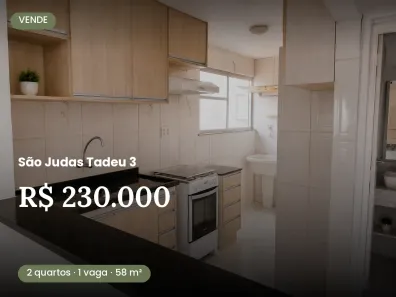 Apartamento com 2 Quartos à venda, 58m² no São José Operário, Manaus