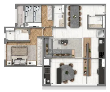 Apartamento com 3 Quartos à venda, 87m² no Vila Dom Pedro I, São Paulo