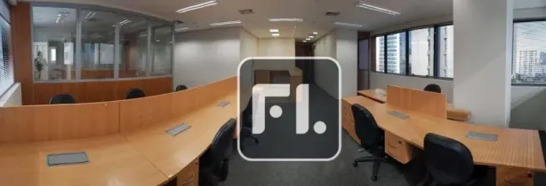 Sala Comercial para alugar, 284m² no Cidade Monções, São Paulo