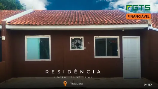 Casa com 2 Quartos à venda, 50m² no Vila Fuck, Piraquara