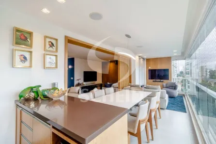 Apartamento com 3 Quartos à venda, 134m² no Cidade Monções, São Paulo