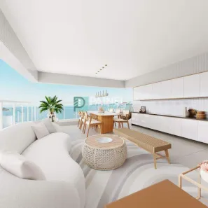Apartamento com 3 Quartos à venda, 159m² no Embaré, Santos