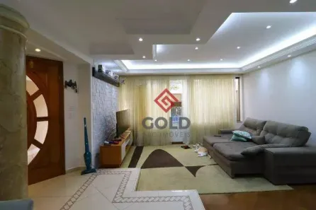 Sobrado com 3 Quartos para alugar, 204m² no Jardim, Santo André
