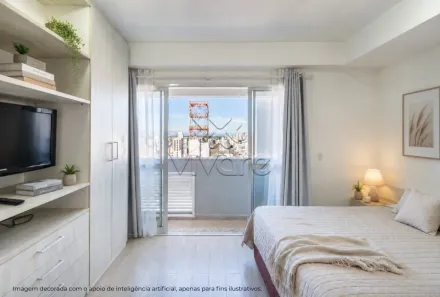 Apartamento com 1 Quarto para alugar, 33m² no Centro, Curitiba