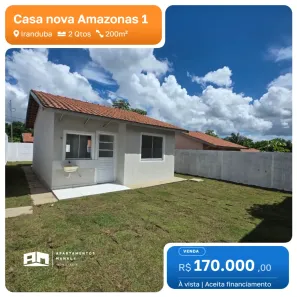 Casa com 2 Quartos à venda, 200m² no , Iranduba