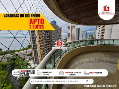 Apartamento com 3 Quartos à venda, 210m² no Ponta Negra, Manaus