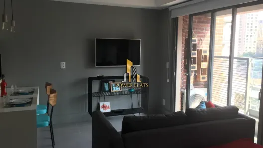 Flat com 1 Quarto para alugar, 37m² no Jardim Paulista, São Paulo