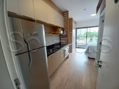 Apartamento com 1 Quarto para alugar, 25m² no Jardim das Acácias, São Paulo
