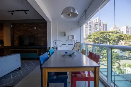 Apartamento com 1 Quarto para alugar, 52m² no Brooklin Paulista, São Paulo
