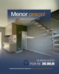 Casa de Condomínio com 2 Quartos à venda, 88m² no Chácara Ondas Verdes, Cotia