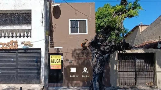 Apartamento com 1 Quarto para alugar, 24m² no Centro, Fortaleza